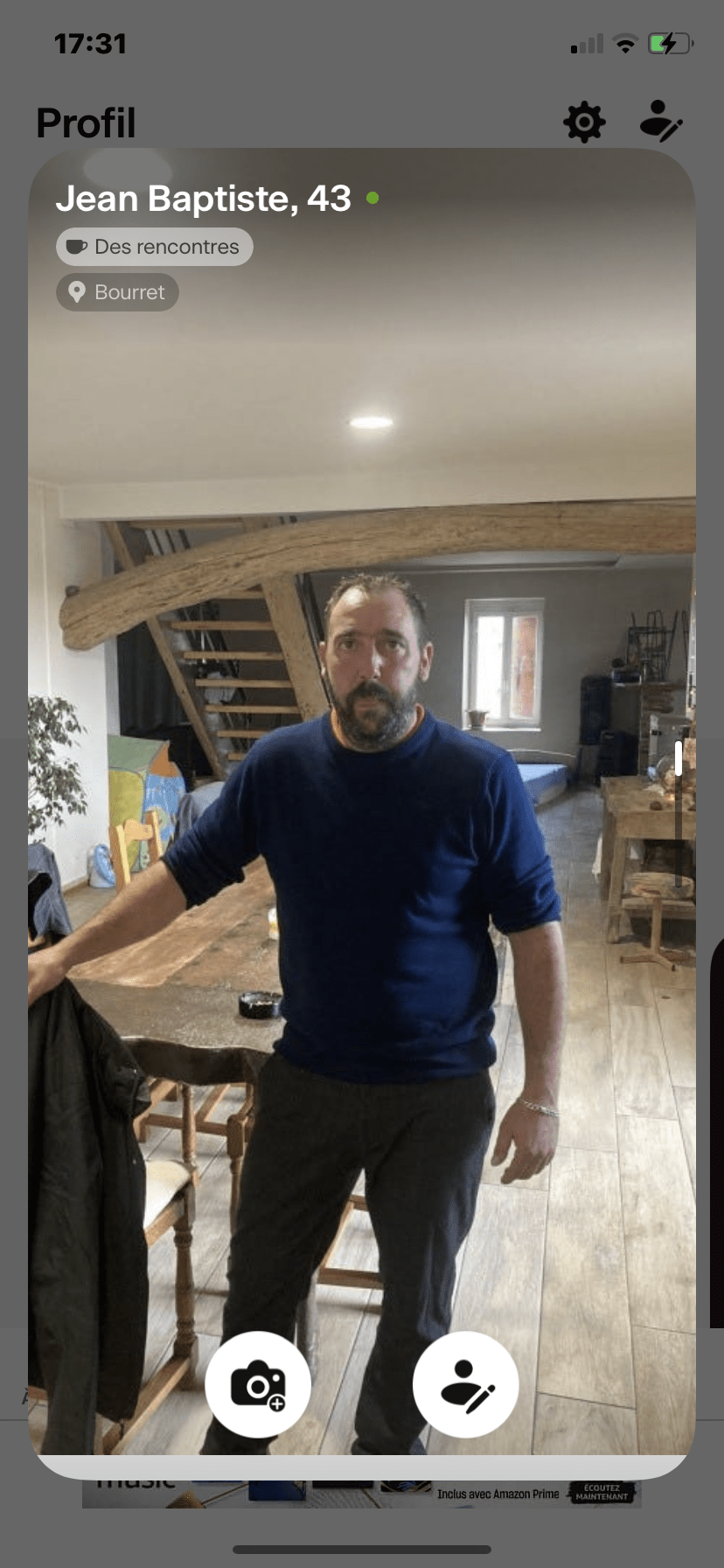 Profilo di Théophane